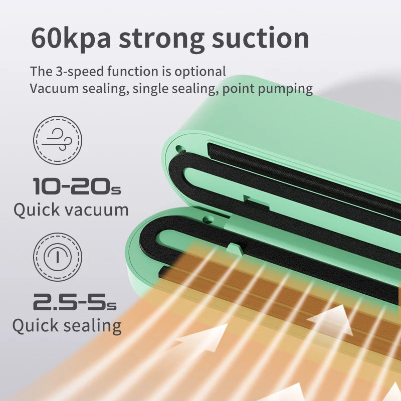 SealMate™ – Houd je eten tot 5x langer vers met één druk op de knop 🥬